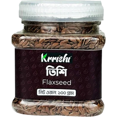 Krrishi Flaxseed (Tishi) -100 gm: null | Rokomari.com - Rokomari product